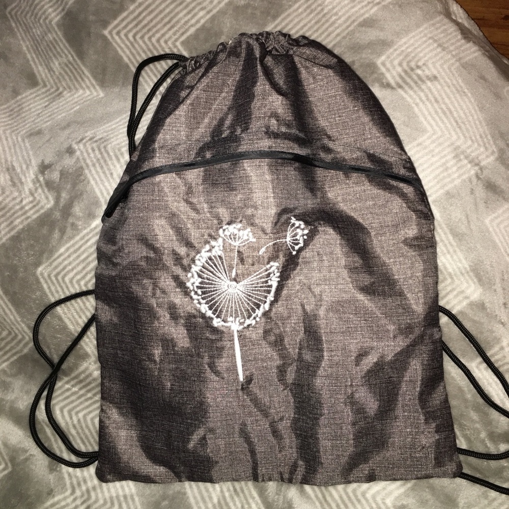 THIRTY-ONE Cinch Sac - Charcoal crosshatch